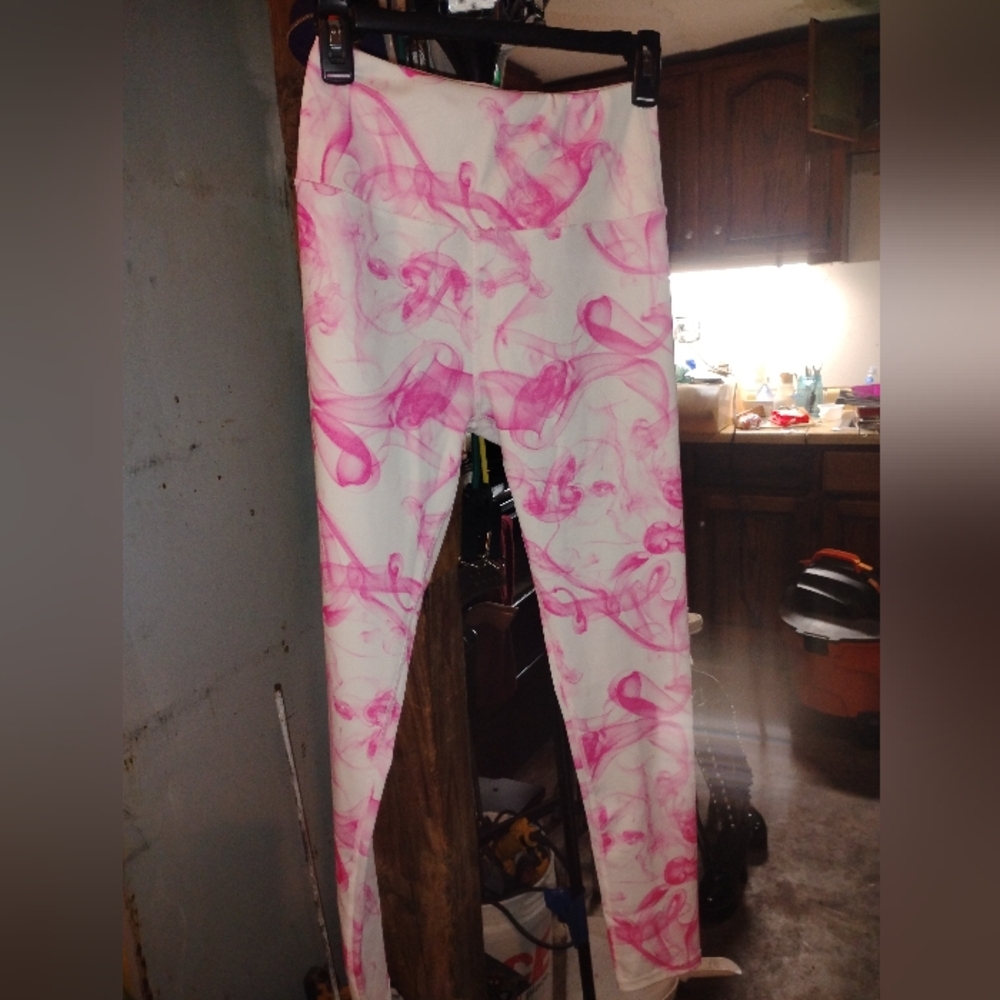 Pink Swirl Leggings